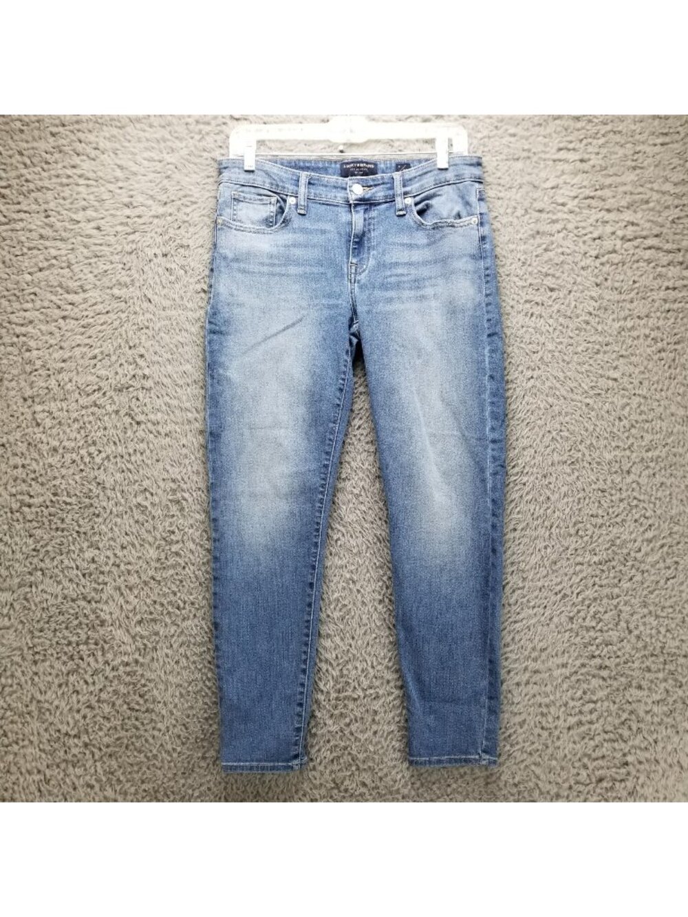 Lucky Brand Jeans Womens 6/28 Blue Stella Skinny Ankle Stretch Denim